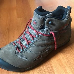 Merrell Men’s Mid Waterproof Hiking Boots Size 13